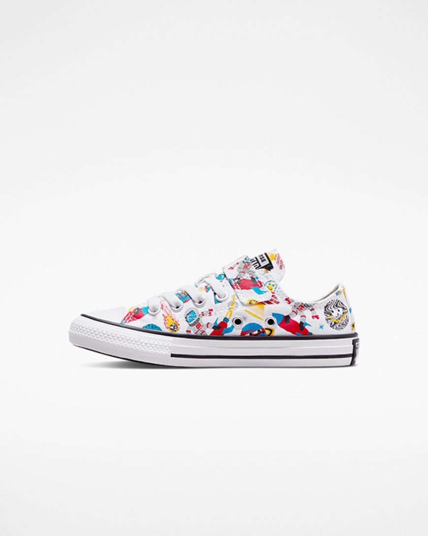 Tenisky Nizke Converse Chuck Taylor All Star Easy-On Space Cruiser Chlapcenske Biele Červené | SK YHARP0